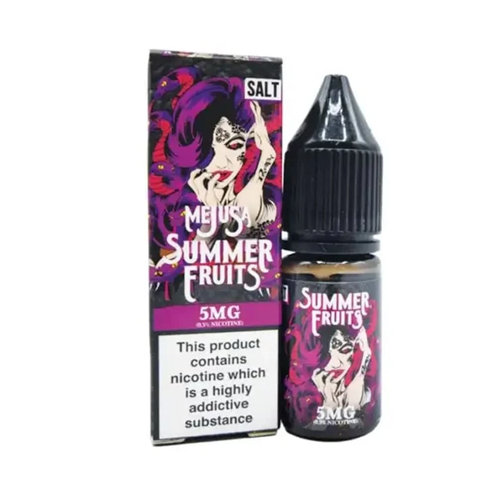  Summer Fruits / 20mg Mejusa 10ml Nic Salt E Liquids Box of 10