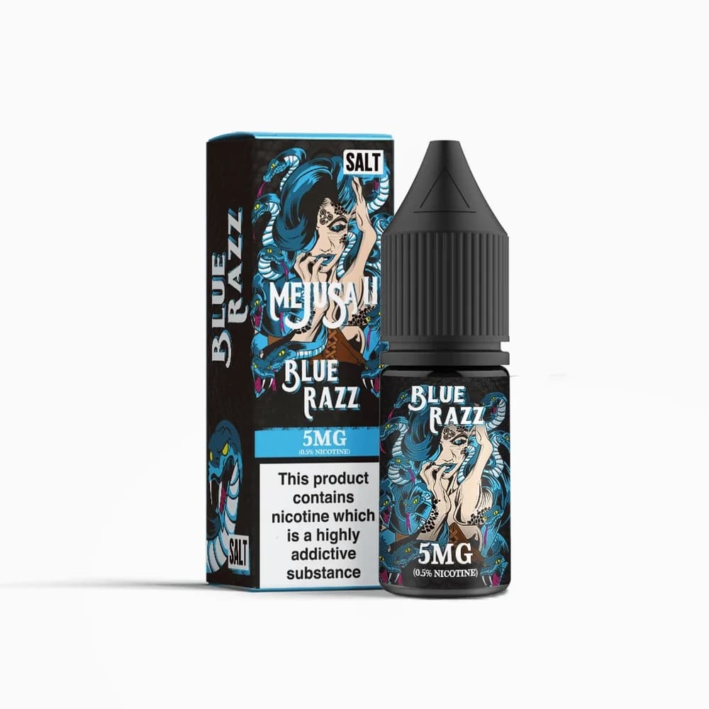  Blue Razz / 5mg Mejusa II Nic Salt 10ml E-Liquid Box of 10
