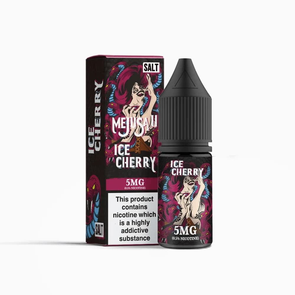  Cherry Ice / 5mg Mejusa II Nic Salt 10ml E-Liquid Box of 10