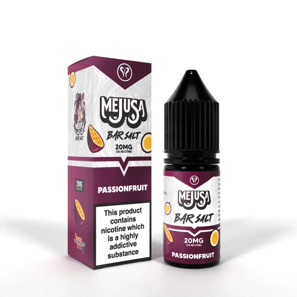  Passionfruit / 10mg Mejusa II Bar Salts 10ml Nic Salt E Liquids Box of 10