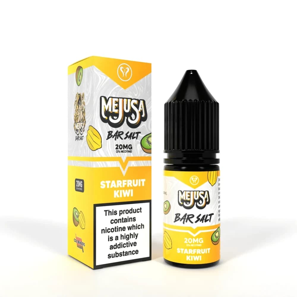  Starfruit Kiwi / 10mg Mejusa II Bar Salts 10ml Nic Salt E Liquids Box of 10