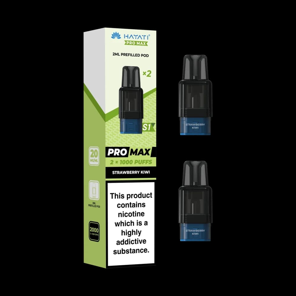  Strawberry Kiwi Hayati Pro Max S1 Prefilled Pods Pack of 10