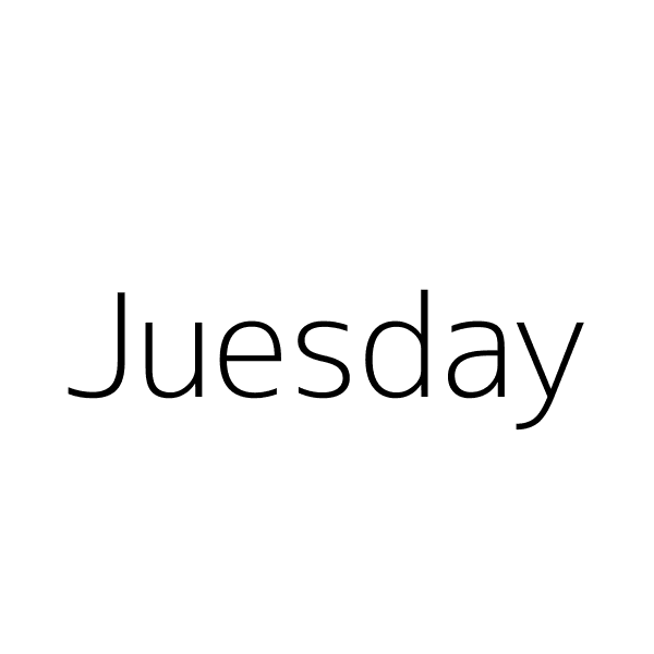 Juesday