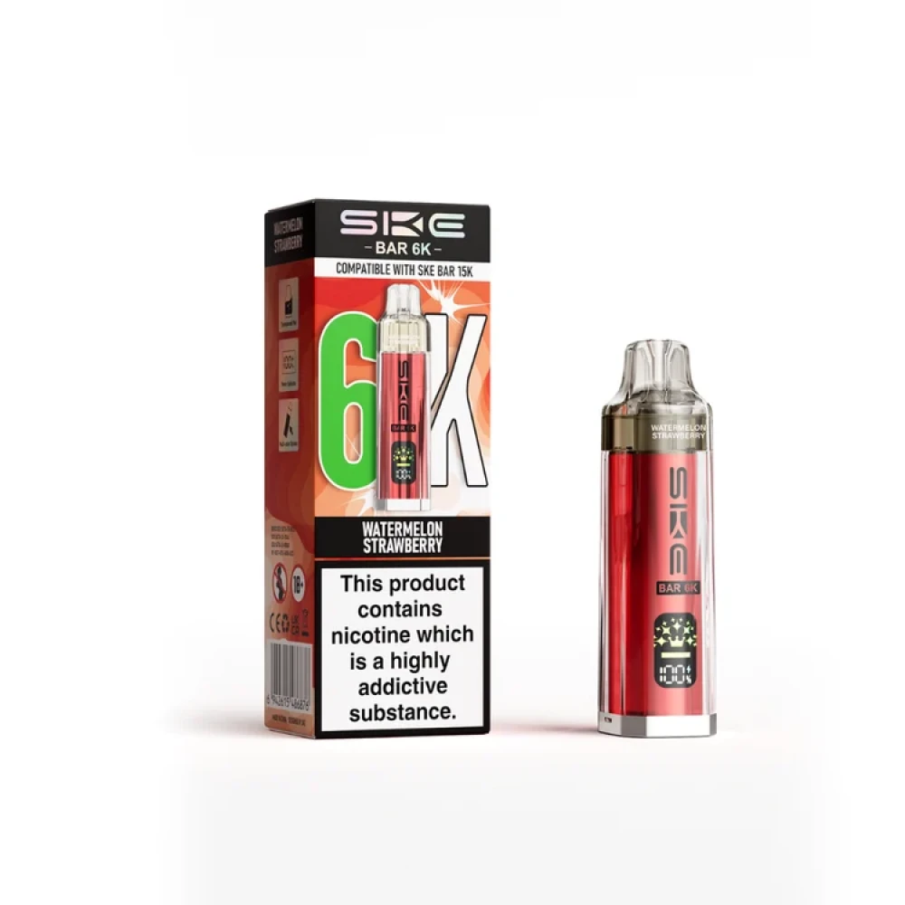 SKE Bar 6K Prefilled Pod Kit Box of 5