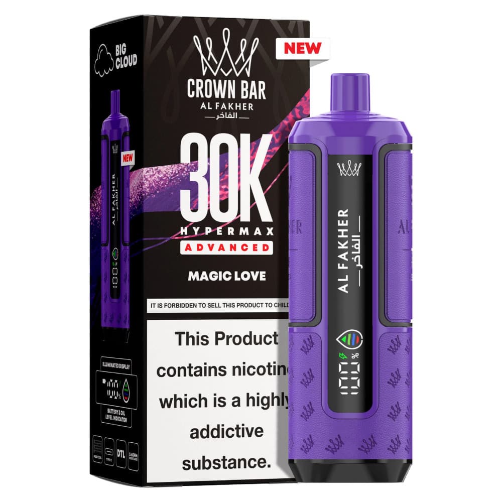 Mango Love Al Fakher 30k Hypermax Prefilled Pod Kit Box of 5