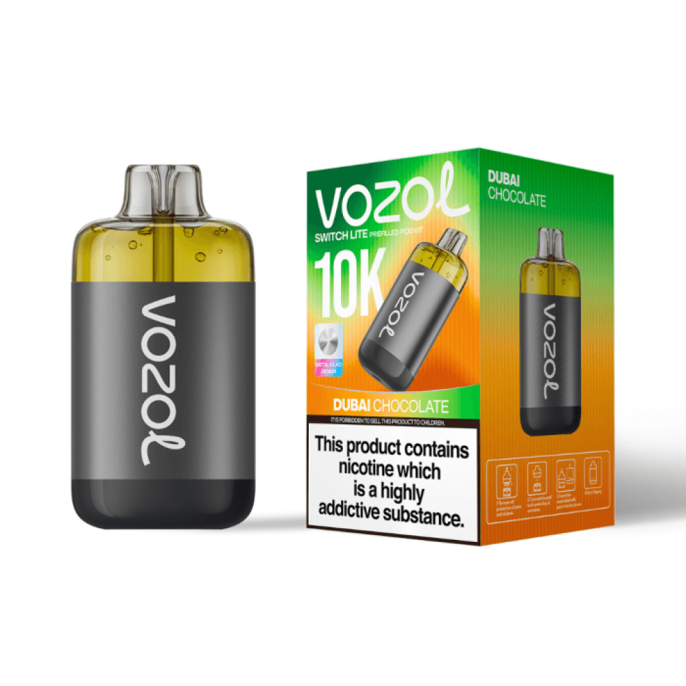 Dubai Chocolate Vozol Switch Lite 10k Prefilled Pod Kit Box of 5