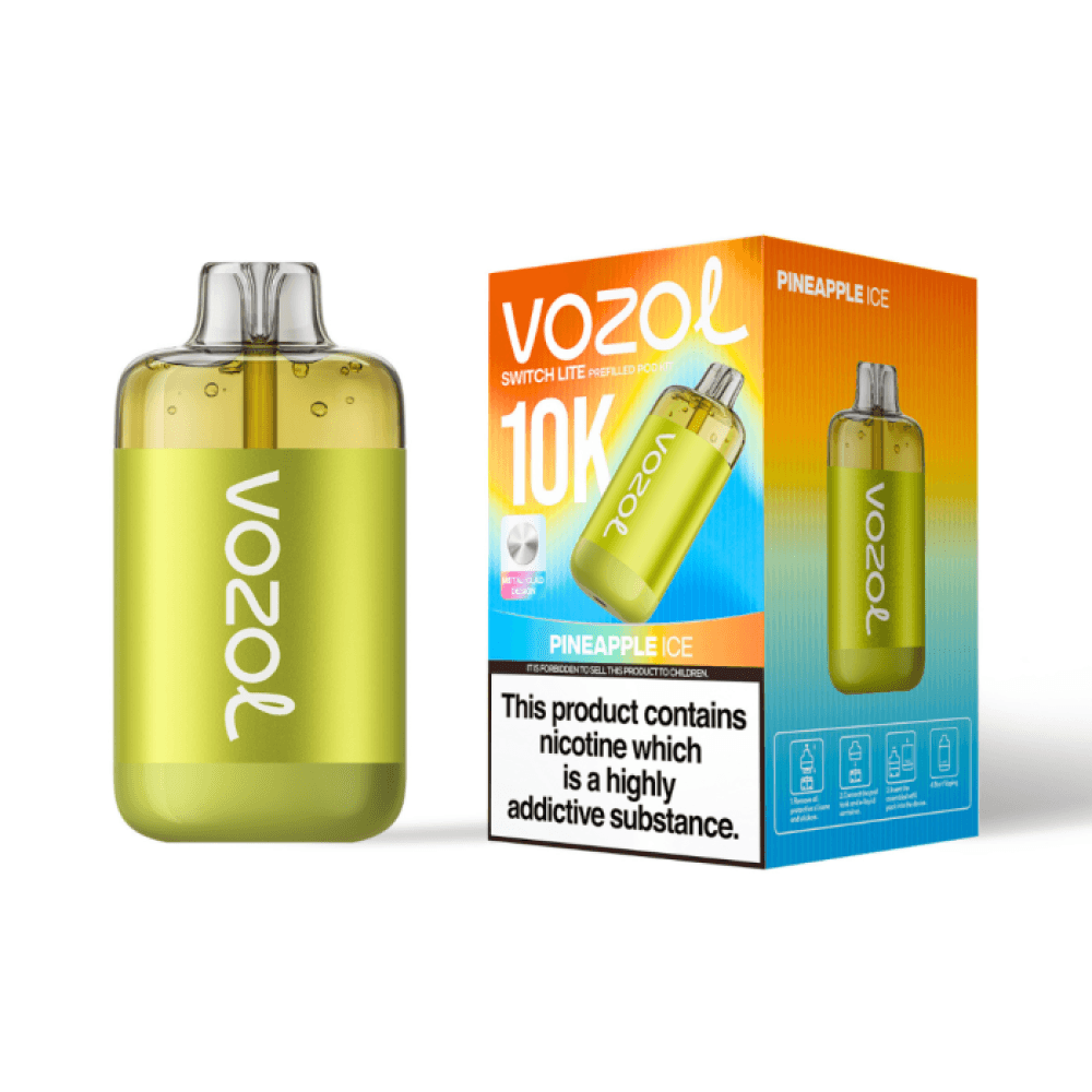 Pineapple Vozol Switch Lite 10k Prefilled Pod Kit Box of 5
