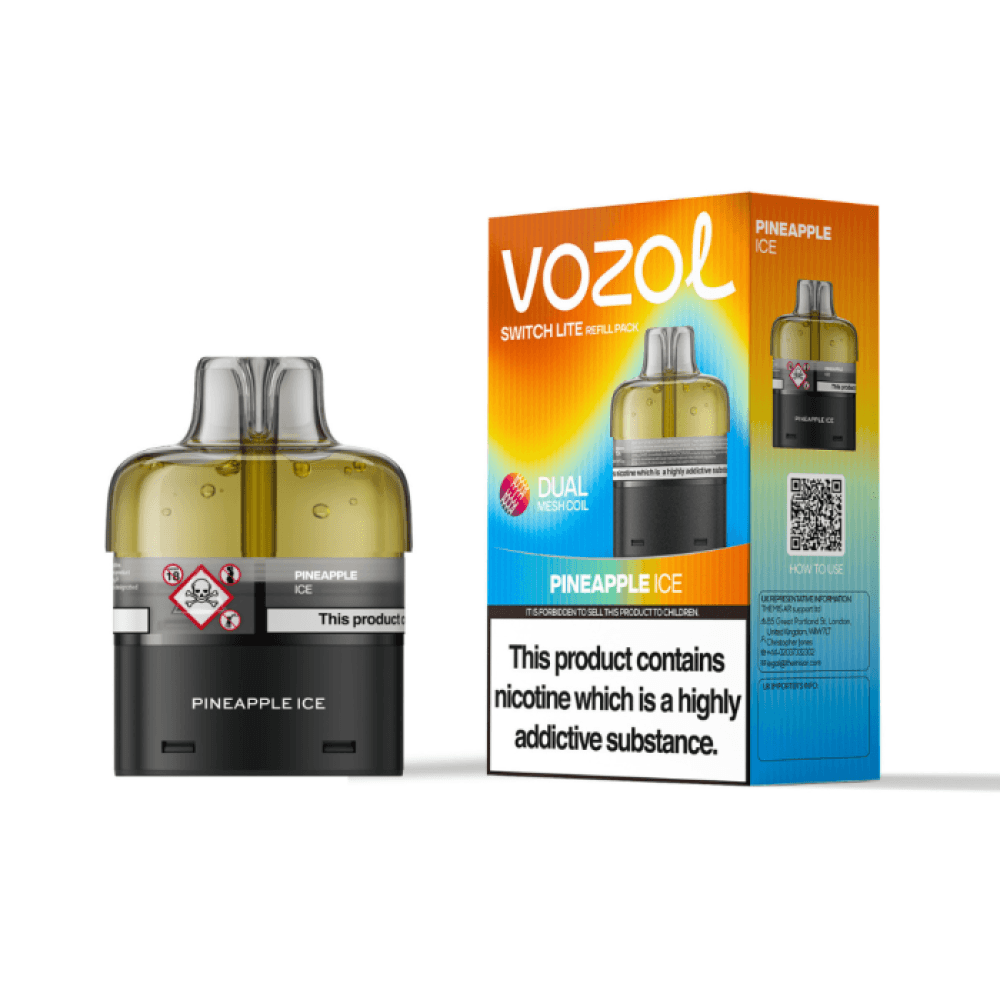 Pineapple Vozol Switch Lite 10k Prefilled Pods Box of 5