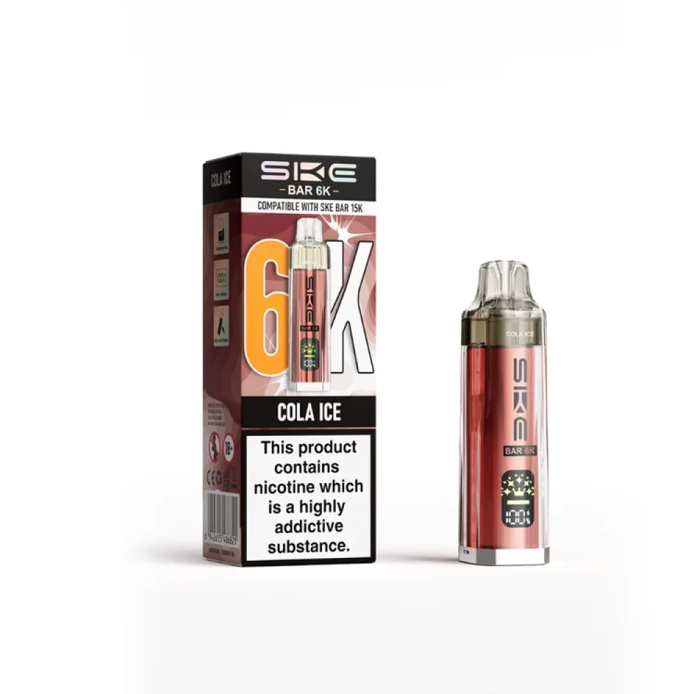 Cola Ice SKE Bar 6K Prefilled Pod Kit Box of 5